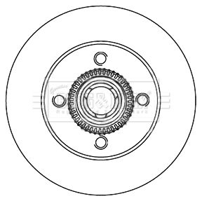 BORG & BECK Jarrulevy BBD6060S